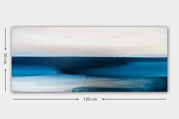 Canvastavla YTY Abstract & Fractals Flerfärgad - 120x50 cm - Inredning - Tavlor & posters - Canvastavla