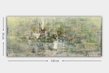 Canvastavla YTY Abstract & Fractals Flerfärgad - 120x50 cm - Inredning - Tavlor & posters - Canvastavla