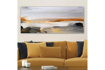 Canvastavla YTY Abstract & Fractals Flerfärgad - 120x50 cm - Inredning - Tavlor & posters - Canvastavla