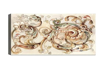 Canvastavla YTY Abstract & Fractals Flerfärgad - 120x50 cm - Inredning - Tavlor & posters - Canvastavla