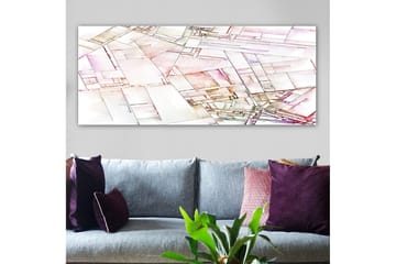 Canvastavla YTY Abstract & Fractals Flerfärgad - 120x50 cm - Inredning - Tavlor & posters - Canvastavla