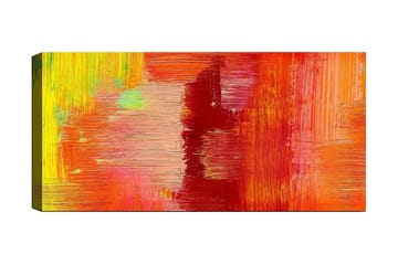 Canvastavla YTY Abstract & Fractals Flerfärgad - 120x50 cm - Inredning - Tavlor & posters - Canvastavla
