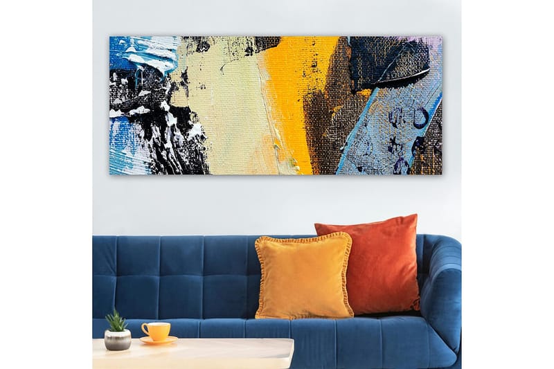 Canvastavla YTY Abstract & Fractals Flerfärgad - 120x50 cm - Inredning - Tavlor & posters - Canvastavla