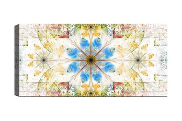 Canvastavla YTY Abstract & Fractals Flerfärgad - 120x50 cm - Inredning - Tavlor & posters - Canvastavla