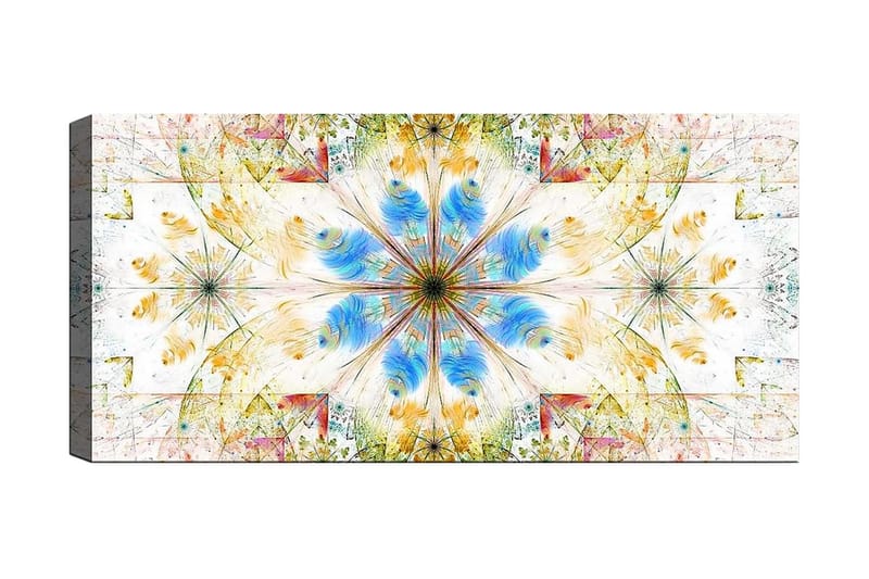 Canvastavla YTY Abstract & Fractals Flerfärgad - 120x50 cm - Inredning - Tavlor & posters - Canvastavla