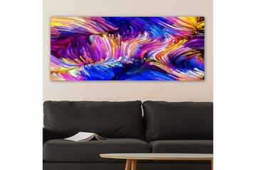 Canvastavla YTY Abstract & Fractals Flerfärgad - 120x50 cm - Inredning - Tavlor & posters - Canvastavla