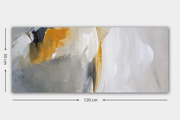 Canvastavla YTY Abstract & Fractals Flerfärgad - 120x50 cm - Inredning - Tavlor & posters - Canvastavla
