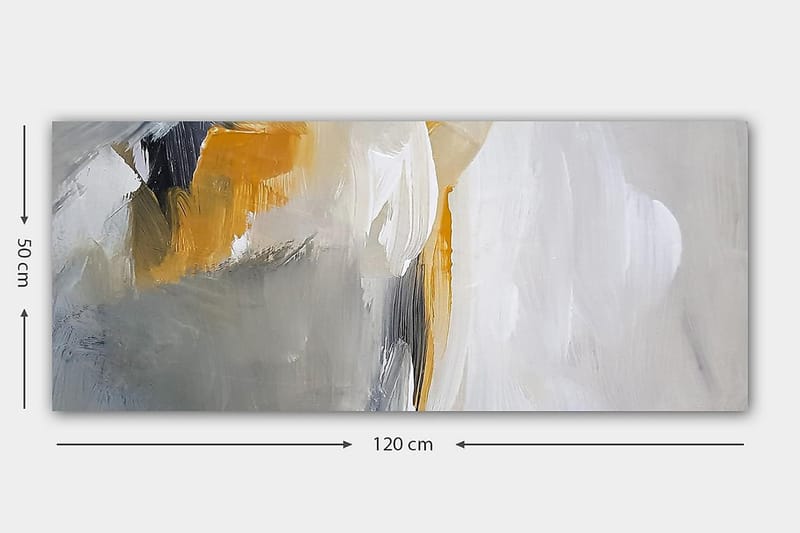 Canvastavla YTY Abstract & Fractals Flerfärgad - 120x50 cm - Inredning - Tavlor & posters - Canvastavla