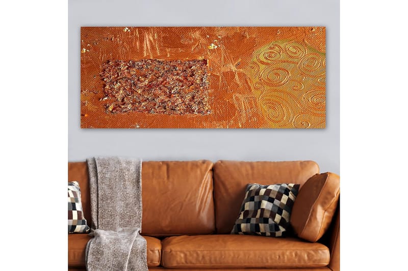 Canvastavla YTY Abstract & Fractals Flerfärgad - 120x50 cm - Inredning - Tavlor & posters - Canvastavla
