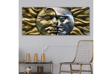 Canvastavla YTY Abstract & Fractals Flerfärgad - 120x50 cm - Inredning - Tavlor & posters - Canvastavla