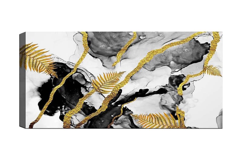Canvastavla YTY Abstract & Fractals Flerfärgad - 120x50 cm - Inredning - Tavlor & posters - Canvastavla