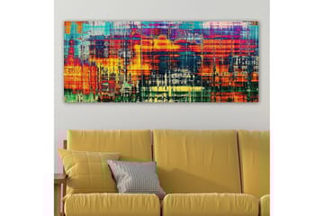 Canvastavla YTY Abstract & Fractals Flerfärgad - 120x50 cm - Inredning - Tavlor & posters - Canvastavla