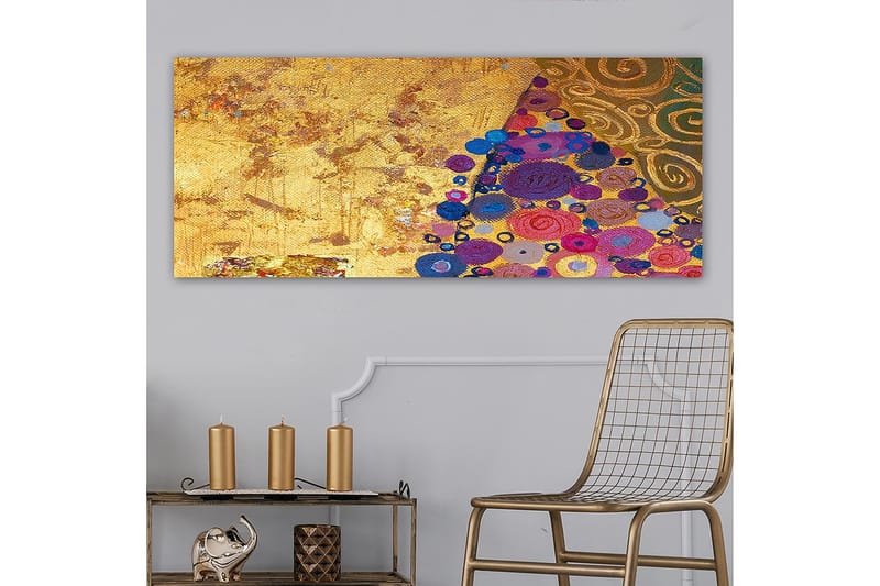 Canvastavla YTY Abstract & Fractals Flerfärgad - 120x50 cm - Inredning - Tavlor & posters - Canvastavla