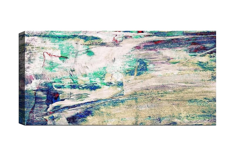 Canvastavla YTY Abstract & Fractals Flerfärgad - 120x50 cm - Inredning - Tavlor & posters - Canvastavla