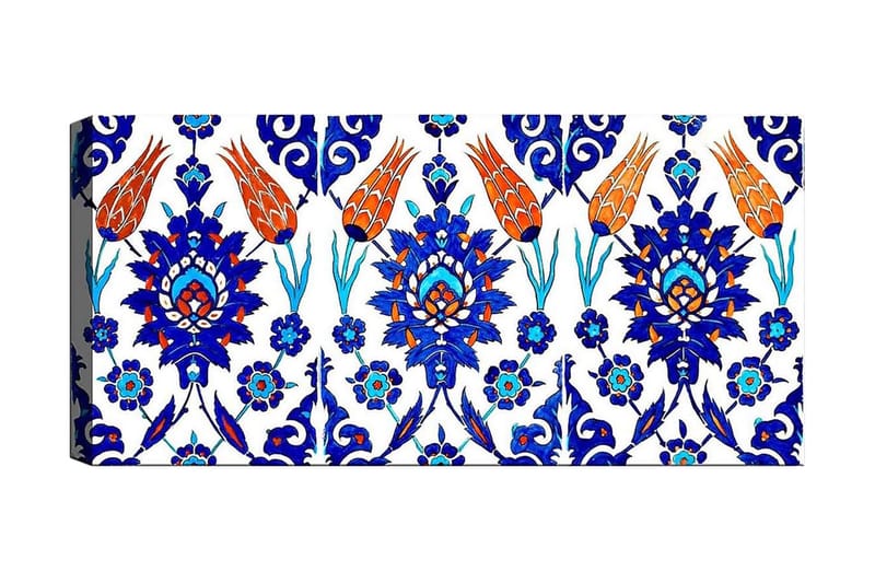 Canvastavla YTY Abstract & Fractals Flerfärgad - 120x50 cm - Inredning - Tavlor & posters - Canvastavla