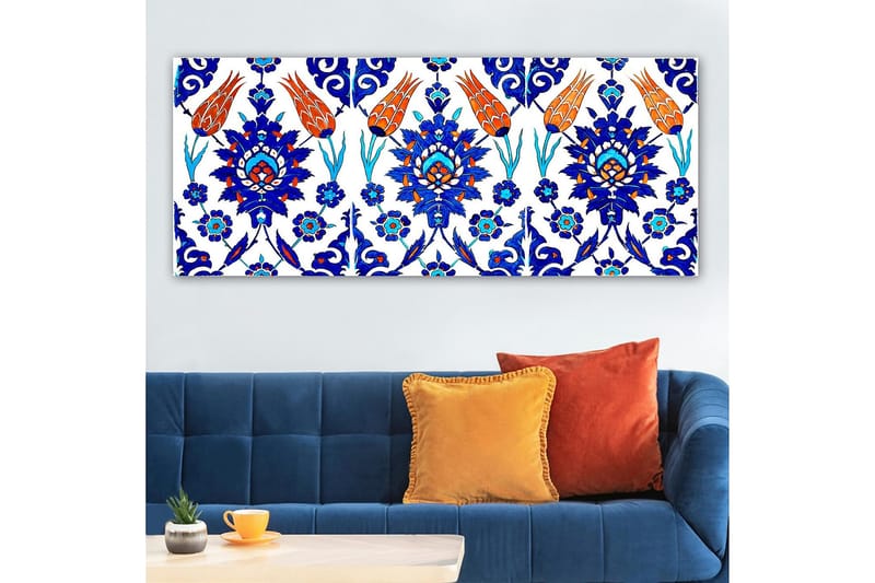 Canvastavla YTY Abstract & Fractals Flerfärgad - 120x50 cm - Inredning - Tavlor & posters - Canvastavla