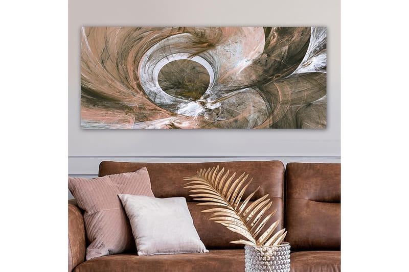 Canvastavla YTY Abstract & Fractals Flerfärgad - 120x50 cm - Inredning - Tavlor & posters - Canvastavla