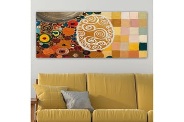 Canvastavla YTY Abstract & Fractals Flerfärgad - 120x50 cm - Inredning - Tavlor & posters - Canvastavla