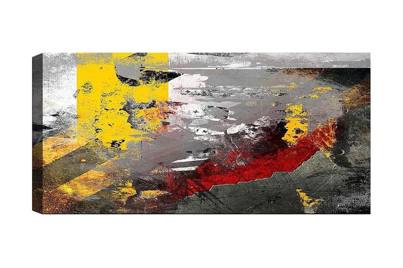 Canvastavla YTY Abstract & Fractals Flerfärgad - 120x50 cm - Inredning - Tavlor & posters - Canvastavla