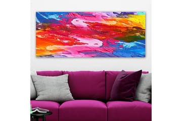 Canvastavla YTY Abstract & Fractals Flerfärgad - 120x50 cm - Inredning - Tavlor & posters - Canvastavla