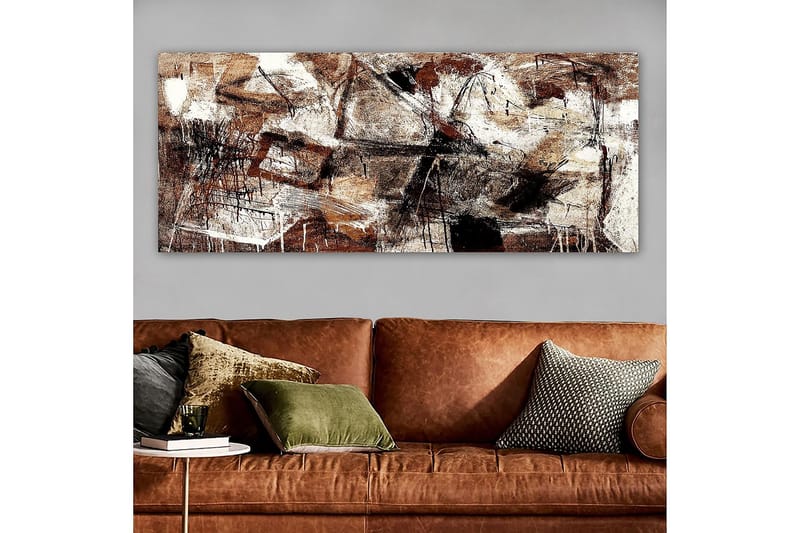 Canvastavla YTY Abstract & Fractals Flerfärgad - 120x50 cm - Inredning - Tavlor & posters - Canvastavla