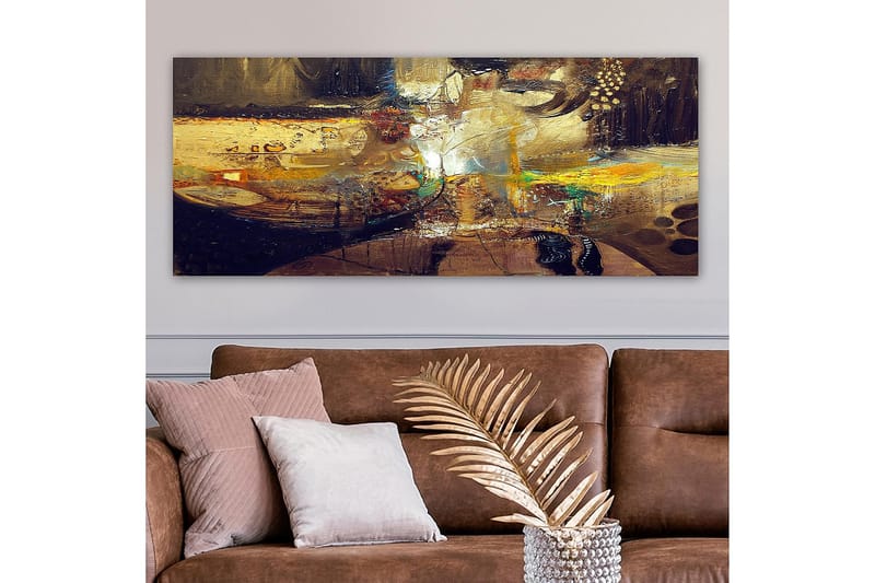 Canvastavla YTY Abstract & Fractals Flerfärgad - 120x50 cm - Inredning - Tavlor & posters - Canvastavla