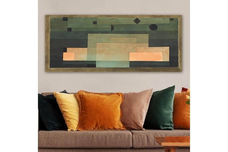 Canvastavla YTY Abstract & Fractals Flerfärgad - 120x50 cm - Inredning - Tavlor & posters - Canvastavla