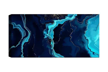 Canvastavla YTY Abstract & Fractals Flerfärgad - 120x50 cm - Inredning - Tavlor & posters - Canvastavla