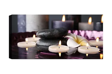 Canvastavla YTY Abstract & Fractals Flerfärgad - 120x50 cm - Inredning - Tavlor & posters - Canvastavla