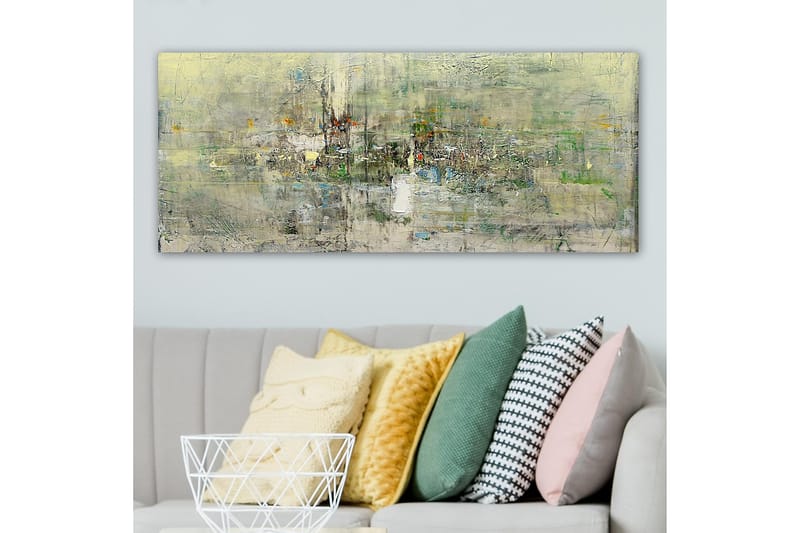Canvastavla YTY Abstract & Fractals Flerfärgad - 120x50 cm - Inredning - Tavlor & posters - Canvastavla