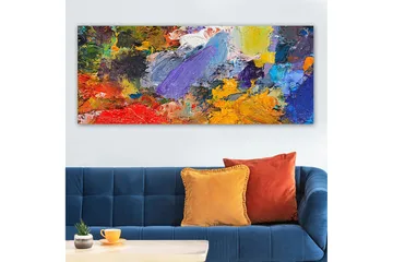 Canvastavla YTY Abstract & Fractals Flerfärgad - 120x50 cm - Inredning - Tavlor & posters - Canvastavla