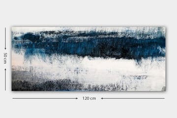 Canvastavla YTY Abstract & Fractals Flerfärgad - 120x50 cm - Inredning - Tavlor & posters - Canvastavla