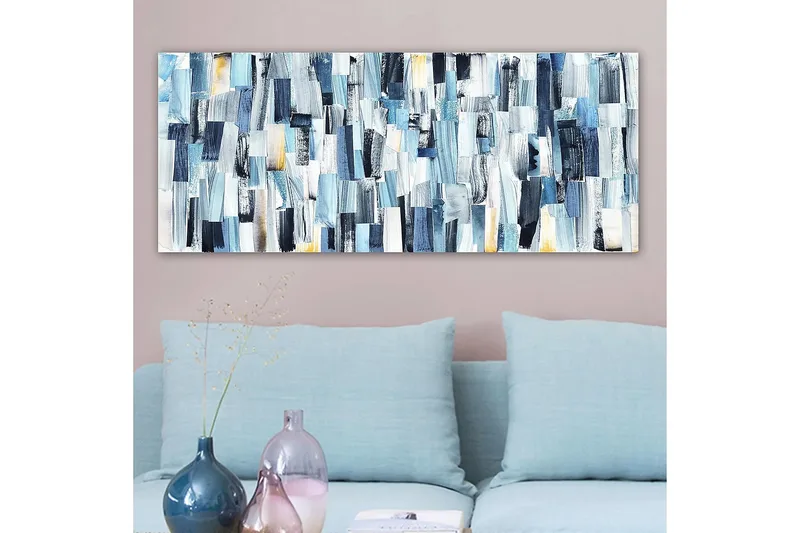 Canvastavla YTY Abstract & Fractals Flerfärgad - 120x50 cm - Inredning - Tavlor & posters - Canvastavla