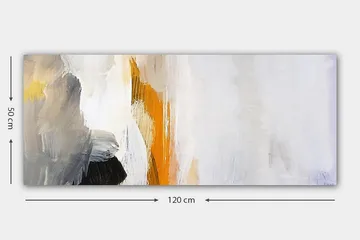 Canvastavla YTY Abstract & Fractals Flerfärgad - 120x50 cm - Inredning - Tavlor & posters - Canvastavla