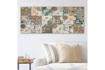 Canvastavla YTY Abstract & Fractals Flerfärgad - 120x50 cm - Inredning - Tavlor & posters - Canvastavla