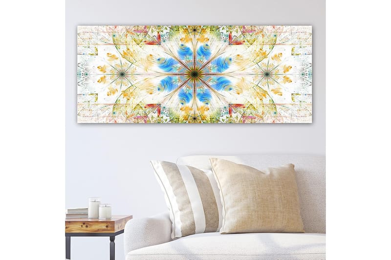Canvastavla YTY Abstract & Fractals Flerfärgad - 120x50 cm - Inredning - Tavlor & posters - Canvastavla