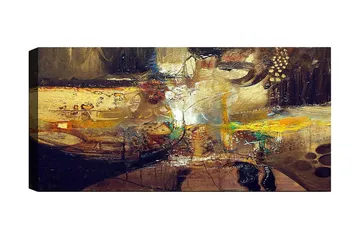 Canvastavla YTY Abstract & Fractals Flerfärgad - 120x50 cm - Inredning - Tavlor & posters - Canvastavla