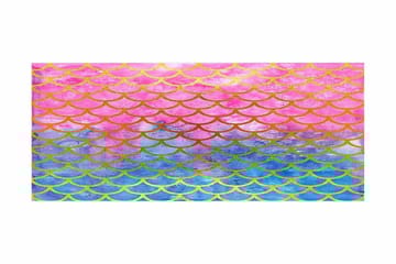 Canvastavla YTY Abstract & Fractals Flerfärgad - 120x50 cm - Inredning - Tavlor & posters - Canvastavla