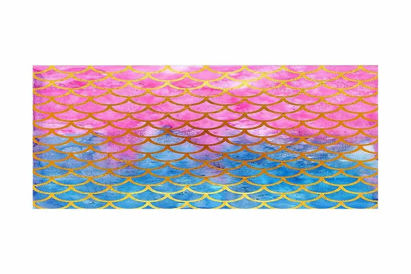 Canvastavla YTY Abstract & Fractals Flerfärgad, 120x50 cm