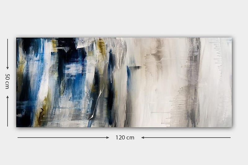 Canvastavla YTY Abstract & Fractals Flerfärgad - 120x50 cm - Inredning - Tavlor & posters - Canvastavla