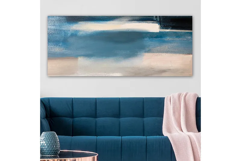 Canvastavla YTY Abstract & Fractals Flerfärgad - 120x50 cm - Inredning - Tavlor & posters - Canvastavla