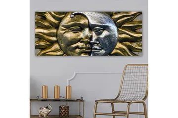 Canvastavla YTY Abstract & Fractals Flerfärgad - 120x50 cm - Inredning - Tavlor & posters - Canvastavla