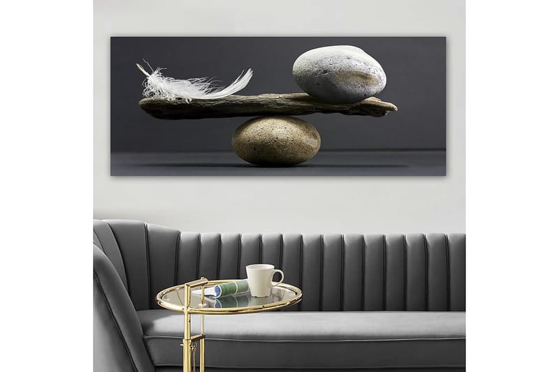 Canvastavla YTY Abstract & Fractals Flerfärgad - 120x50 cm - Inredning - Tavlor & posters - Canvastavla