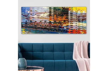 Canvastavla YTY Abstract & Fractals Flerfärgad - 120x50 cm - Inredning - Tavlor & posters - Canvastavla