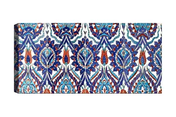 Canvastavla YTY Abstract & Fractals Flerfärgad - 120x50 cm - Inredning - Tavlor & posters - Canvastavla