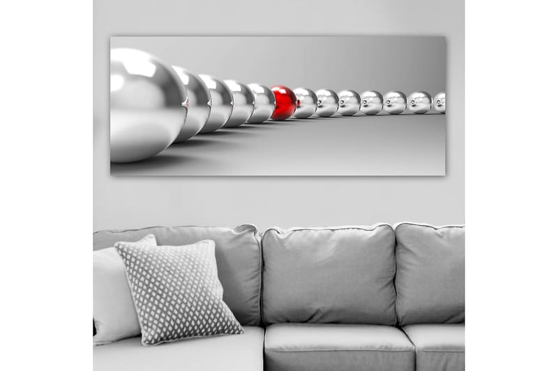 Canvastavla YTY Abstract & Fractals Flerfärgad - 120x50 cm - Inredning - Tavlor & posters - Canvastavla