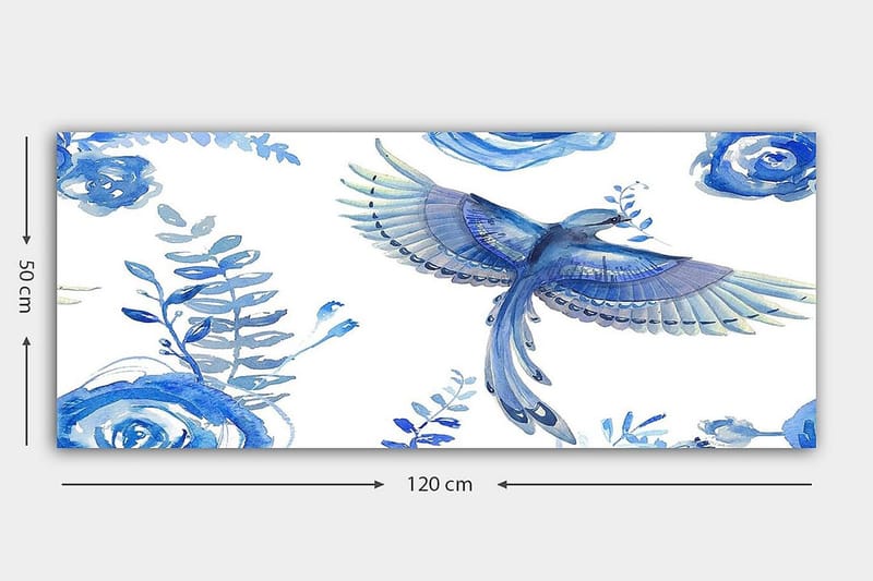 Canvastavla YTY Abstract & Fractals Flerfärgad - 120x50 cm - Inredning - Tavlor & posters - Canvastavla