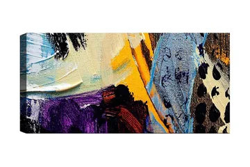 Canvastavla YTY Abstract & Fractals Flerfärgad - 120x50 cm - Inredning - Tavlor & posters - Canvastavla