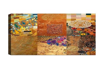 Canvastavla YTY Abstract & Fractals Flerfärgad - 120x50 cm - Inredning - Tavlor & posters - Canvastavla