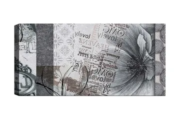 Canvastavla YTY Abstract & Fractals Flerfärgad - 120x50 cm - Inredning - Tavlor & posters - Canvastavla